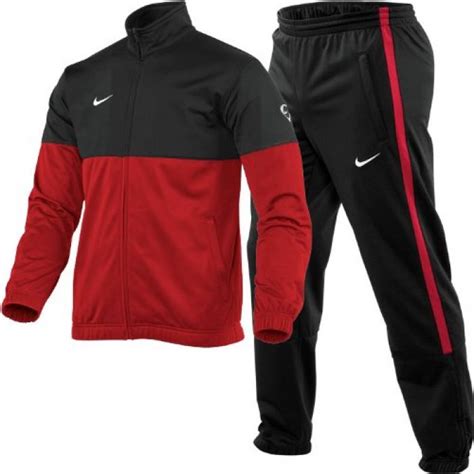 nike trainingsanzug schwarz rot|Trainingsanzüge für Herren .